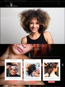 hair salon website for sale